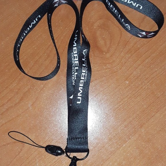 PS4 Game Resident Evil Umbrella Logo Lanyard - Picture 3 of 7